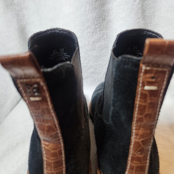 Sam Edelman Women's Black Suede Laguna Chelsea Boots Size 8.5 - Picture 4 of 9
